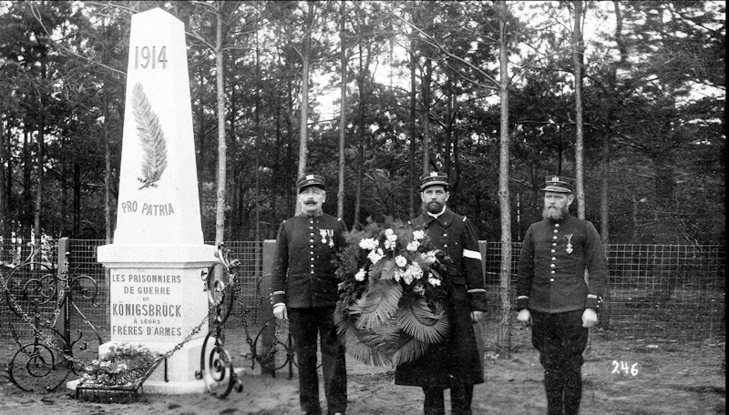 Weihe des Franzosen-Obelisken, 1915